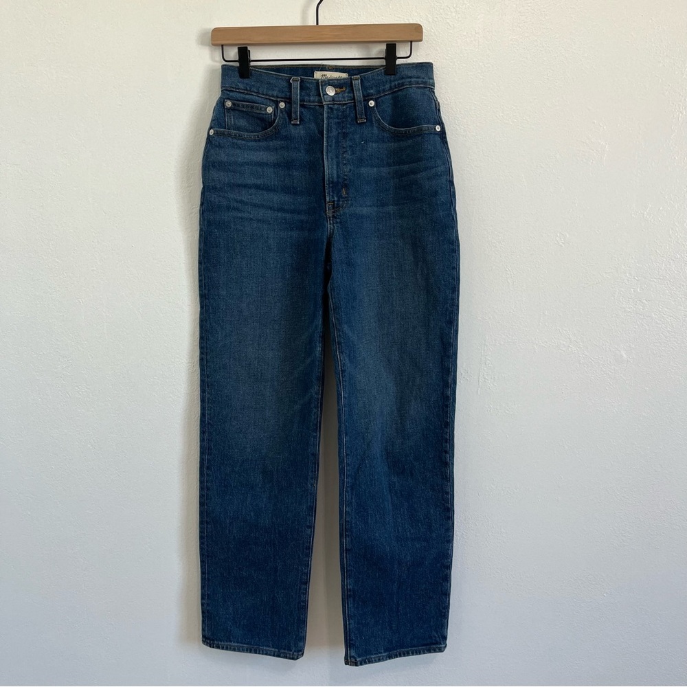 Madewell The Perfect Vintage Straight Jean Size 27